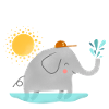 Schulkind Elephant | Schulbeginn | Geschenkidee