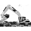 Excavator fans