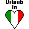 Holiday in Italy flag