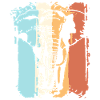 Retro elephant