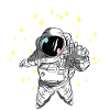 Astronaut space travel