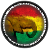 Elefantenwelt im Rasta-Design