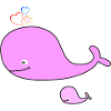 Pink whale
