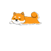 Nie jestem leniwym psem próżniaków Shiba Inu