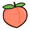 Peach emoji