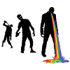 walking drunken rainbow