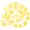 Skull Goat Horns Bull