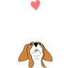 Beagle Mama Lover Cadeau Fille