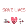 Eat Sleep Save Lives Repeat