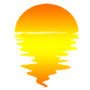 Sunset sea