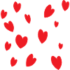 Des coeurs