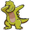 Dino dab dabbing dinosaurs