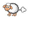 Furzendes Schaf