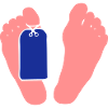pied morgue