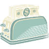 Money toaster