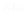 Lettrage Echante blanc cursif