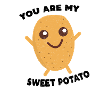 Cadeau drôle de patate douce