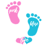 Babyparty Mädchen oder Junge
