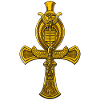 Egiziano Ankh Eye Of Horus Antico simbolo sacro