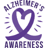 Alzheimer Awareness Band