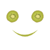 Kiwi Fruit Fruit Smile