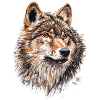 Wolf Painting