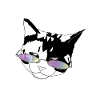 cat with glasses