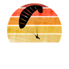 Sunrise paraglider