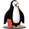 Tischtennis Pingpong Pinguin