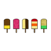 Eis, Eiscreme, Glace