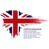 Brushstroke Union Jack Flag