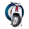 Mod Scooter Mug