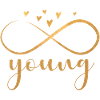forever young in gold