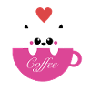 Cat Loves Coffee