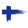 Suomi Flag Splash: Finnish Pride