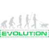 HUNDE EVOLUTION! Lustiges Hunde T-Shirt