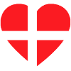 Heart Denmark Scandinavia love