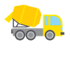Betonmischer LKW Fahrer