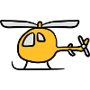 Comic cartoon kids Heli cute