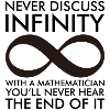 Mathematics Infinity Symbol Saying Gift