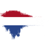 Netherlands Pride Brush Flag