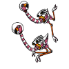 Flamingo Bird Space Astronauts