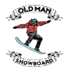 Mai sottovalutare un vecchio con uno snowboard