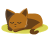 Sleeping Cap Cat