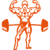 bodybuilder barbell without hands