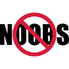Aucun signe de noobs interdit