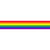 Gay Pride Flag Smal - Regnbue Flag
