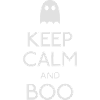keep calm and boo