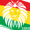 Lion in Rasta style