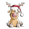 Renne Drôle de Noël
